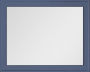 Изображение товара Зеркало с подсветкой La Fenice Cubo Blu Grigio, 80 х 60 см, цвет синий матовый, FNC-02-CUB-BG-80-60