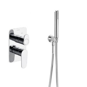 Изображение товара Смеситель Ramonsoler Alexia SK3615021 для душа, с душевым гарнитуром, на 2 потребителя, цвет хром