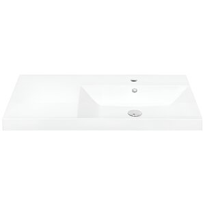 Изображение товара Раковина La Fenice Cubo CU.NN.90R 90 см белая угловая встраиваемая