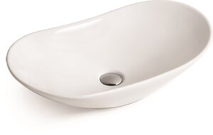 Изображение товара Раковина SantiLine, накладная, 60,5 х 36 см, цвет белый, SL-1025