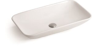 Изображение товара Раковина SantiLine накладная 70x40 см белая без перелива модель SL-1032