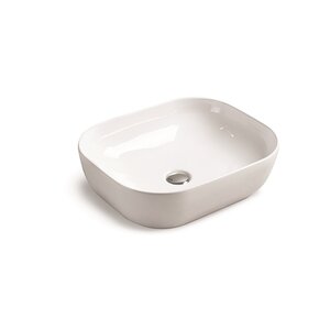 Изображение товара Раковина SantiLine SL-1046 накладная 50,5х40,5 см белая