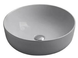 Изображение товара Раковина накладная SantiLine SL-1054MG 41,5х41,5 см серый матовый