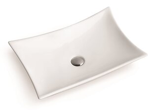 Изображение товара Накладная раковина SantiLine SL-1062, 57.5 х 38 см, белая