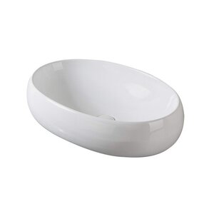 Изображение товара Раковина SantiLine, накладная, 58,5 х 40 см, цвет белый, SL-1074