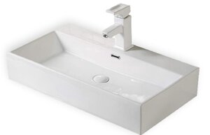 Изображение товара Раковина SantiLine SL-1093 накладная 60 х 35,5 см белая