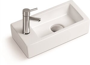 Изображение товара Раковина SantiLine накладная 36,5х18 см белый SL-2010R