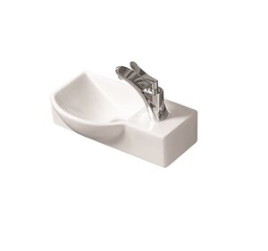 Изображение товара Накладная раковина SantiLine SL-2011L из фаянса 40x22 см с переливом белая