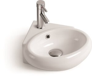 Изображение товара Раковина SantiLine, подвесная, 39 х 37 см, цвет белый, SL-2021