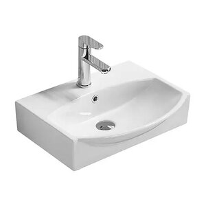 Изображение товара Раковина SantiLine, накладная, 50 х 40 см, цвет белый, SL-2024