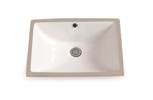 Изображение товара Раковина SantiLine SL-3003 47x35 см белая встроенная встраиваемая