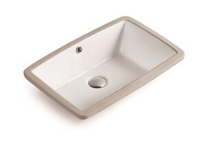 Изображение товара Раковина SantiLine SL-3004 встроенная 55x40 см белая фаянс