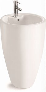 Изображение товара Раковина SantiLine, напольная, 50 х 38,5 см, цвет белый, SL-4002