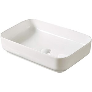 Изображение товара Раковина SantiLine, накладная, 61 х 40 см, цвет белый, SL-1090