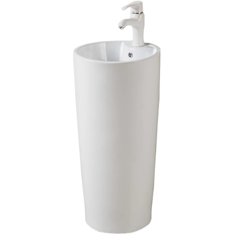 Изображение товара Раковина напольная SantiLine SL-4011 белая 41 х 41 см