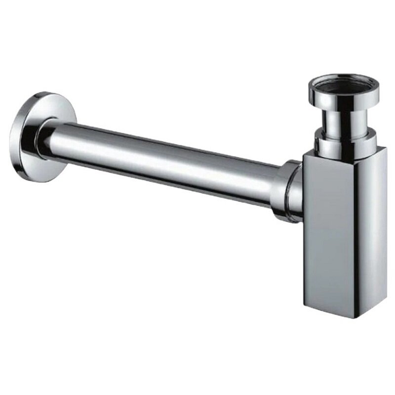 Изображение товара Сифон для раковины SantiLine SL-118 латунь хром регулировка высоты