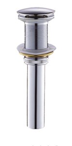 Изображение товара Донный клапан SantiLine, без перелива, цвет хром, SL-106