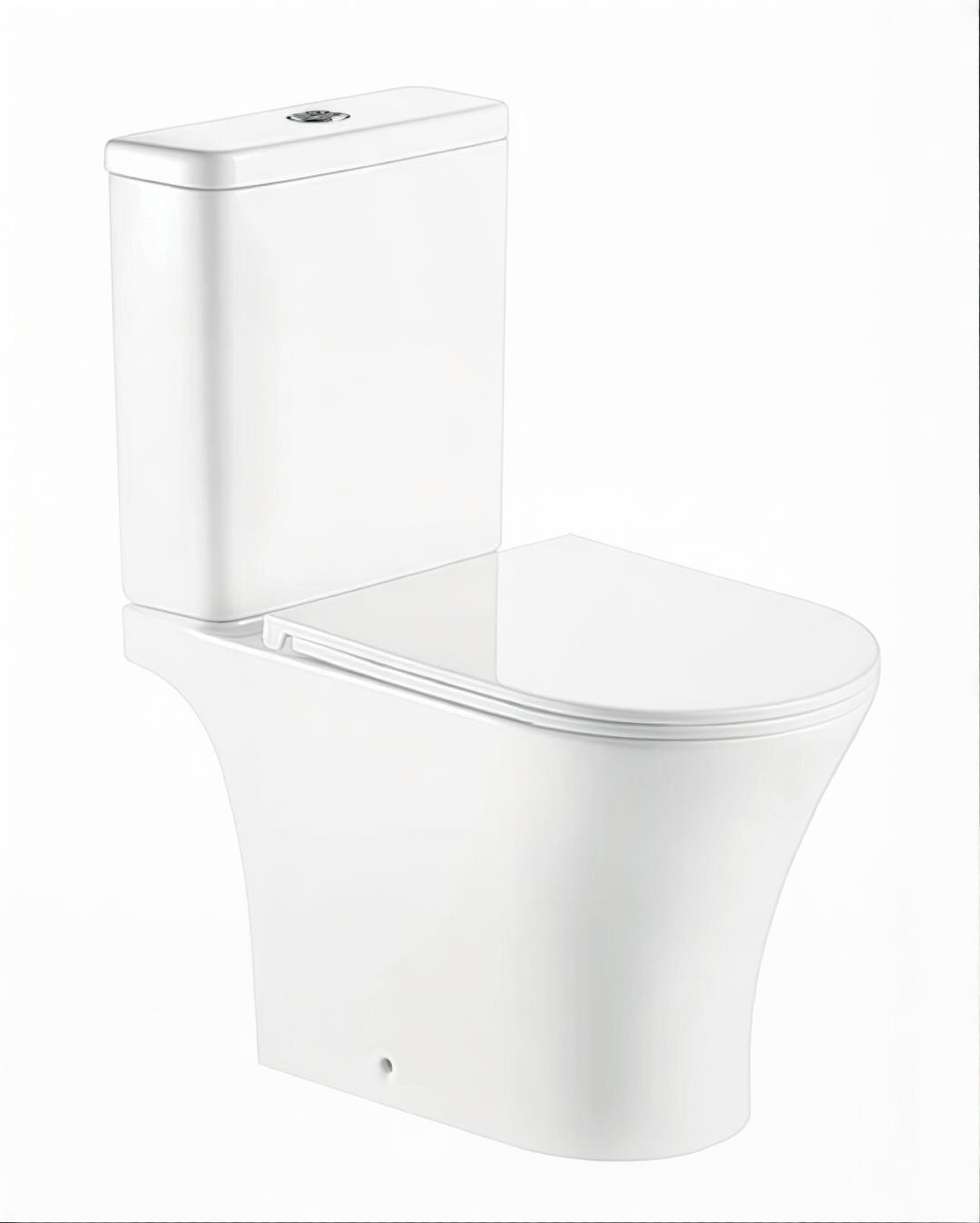 Изображение товара Унитаз SantiLine SL-5010 безободковый с микролифтом и горизонтальным выпуском Изображение товара Унитаз SantiLine SL-5010 безободковый с микролифтом и горизонтальным выпуском