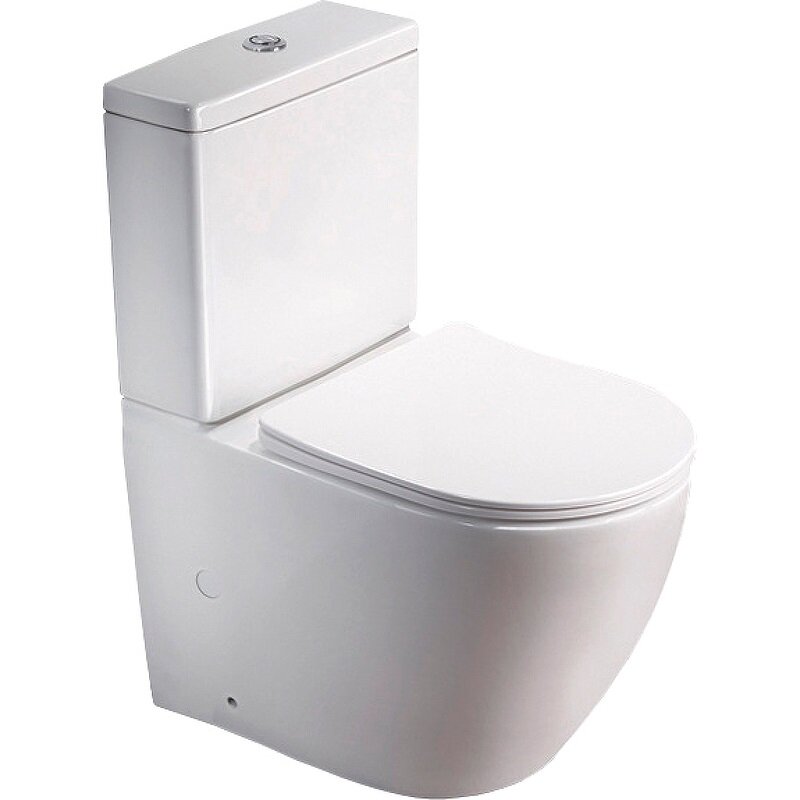 Изображение товара Унитаз-компакт безободковый SantiLine SL-5016 с микролифтом