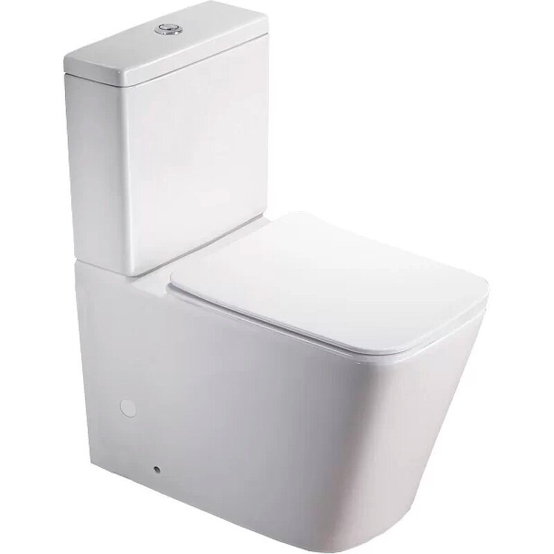 Изображение товара Унитаз-компакт безободковый SantiLine SL-5017 с микролифтом