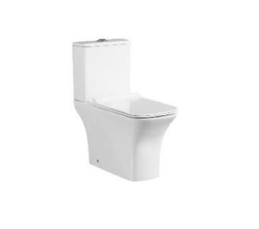 Изображение товара Унитаз-компакт SantiLine с сиденьем микролифт, белый, SL-5023