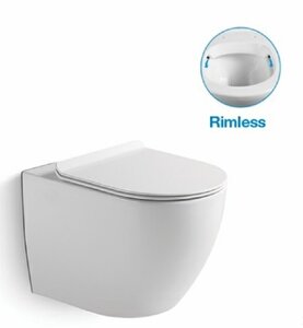 Изображение товара Подвесной унитаз SantiLine SL-5002 с микролифтом, белый