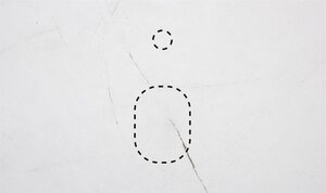 Изображение товара Столешница La Fenice Granite Gray Structural 100 см, белый мрамор, FNC-03-PL01-100