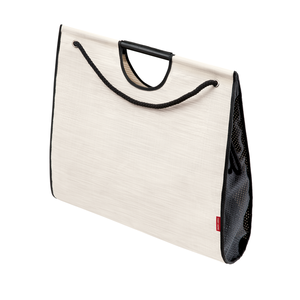 Изображение товара Сумка Casy Home, размер Large, ширина 50 см, глубина 16 см, высота 45 см, цвет бежевый/черный, 00-00002193/SB-042