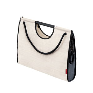 Изображение товара Сумка Casy Home, ширина 45 см, глубина 12 см, высота 33 см, цвет бежевый/черный, 00-00002194/SB-032