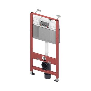 Изображение товара Инсталляция для унитаза TECEprofil 9400407 узкая двухрежимная механическая