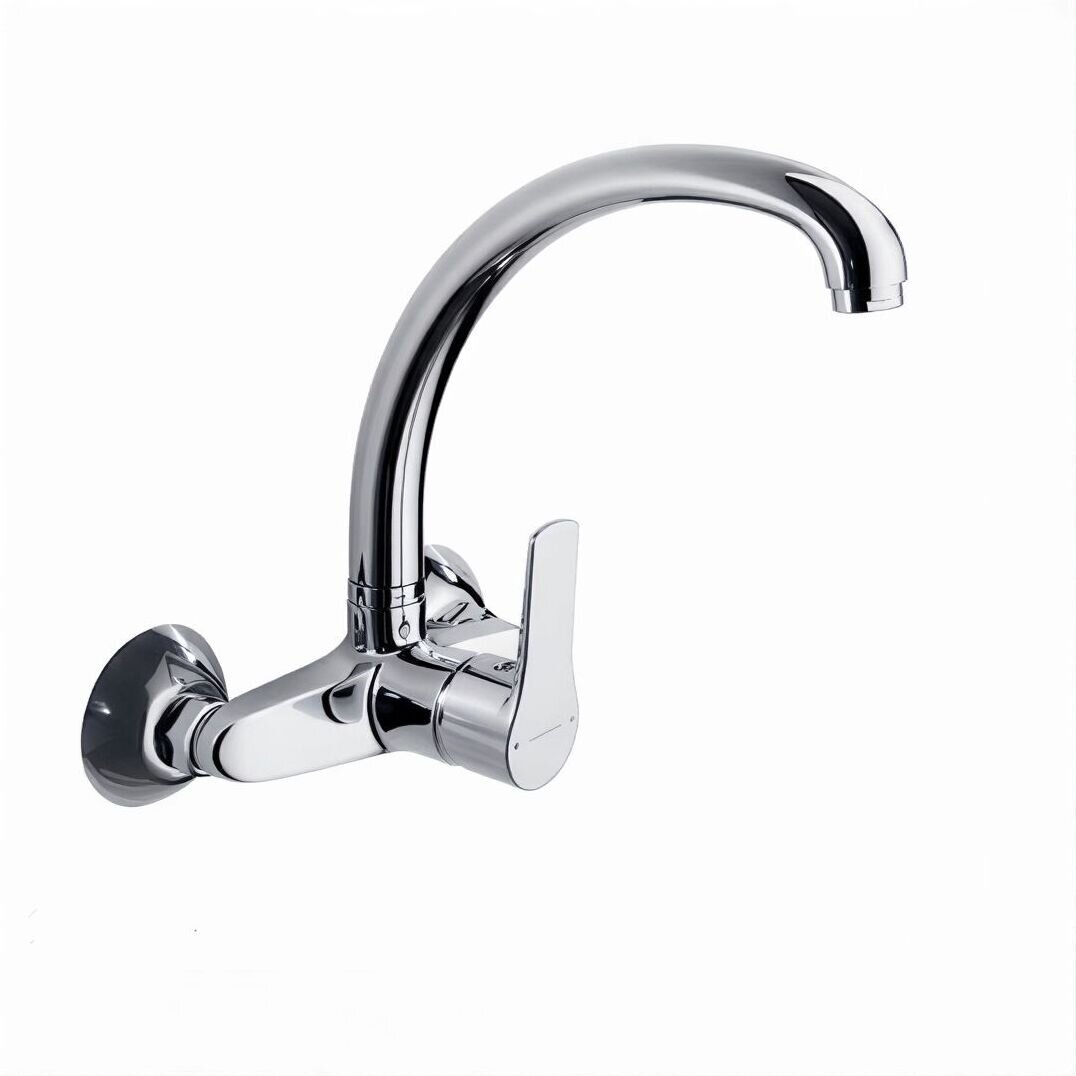 Изображение товара Смеситель Ramonsoler Titanium 1817CC для кухни, цвет хром Изображение товара Смеситель Ramonsoler Titanium 1817CC для кухни, цвет хром