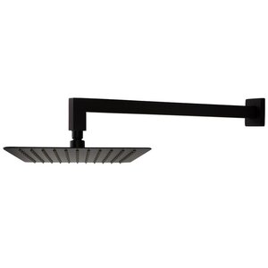 Изображение товара Верхний душ Ramonsoler, 25 см, цвет черный матовый, BHRK250NM