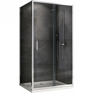 Изображение товара Душевой уголок Abber Schwarzer Diamant 120x90 см прозрачное стекло хром профиль