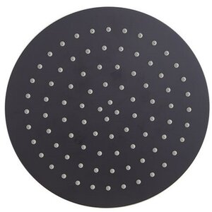 Изображение товара Верхний душ Ramonsoler с шарнирным соединением, 25 см, цвет черный матовый, RM250NM