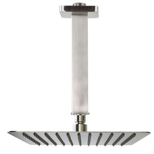 Изображение товара Верхний душ Ramonsoler, 25 см, квадратный, цвет никель, BVKRK250NC