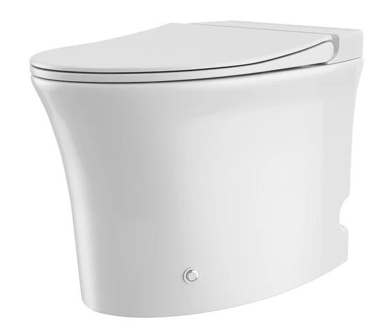 Изображение товара Приставной унитаз Iddis Pulse PULIDSEi26 безбачковый с микролифтом белый