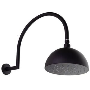 Изображение товара Верхний душ Ramonsoler, 30 см, цвет черный матовый, RB3A390NM