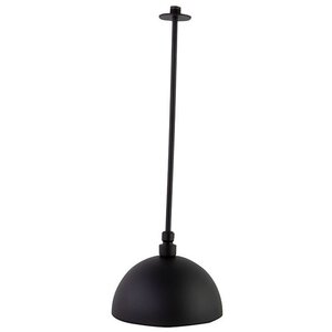 Изображение товара Верхний душ Ramonsoler, 20 см, круглый, цвет черный матовый, RB2V400NM