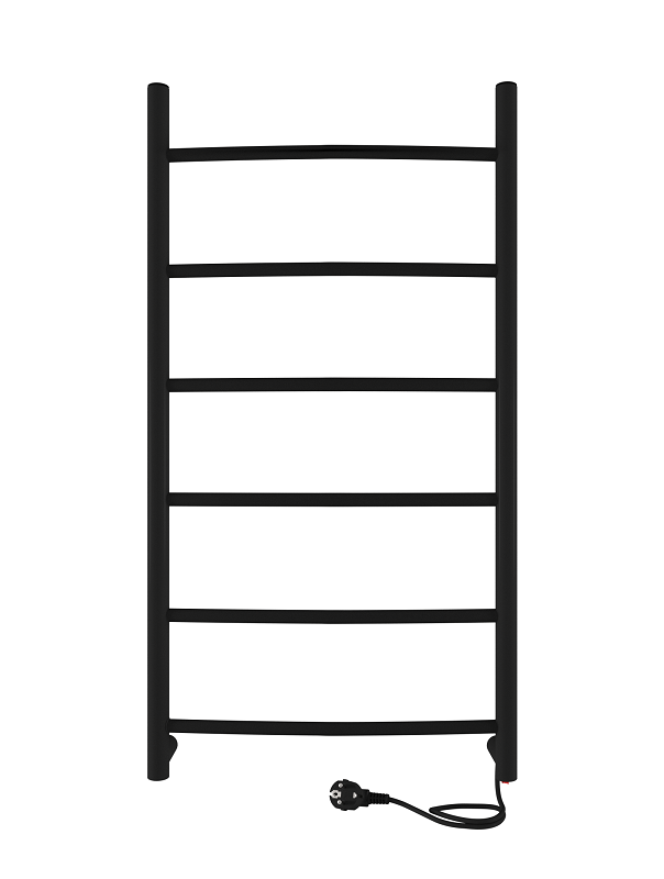 Изображение товара Электрический полотенцесушитель Indigo Arc Electro 30х70 см черный муар