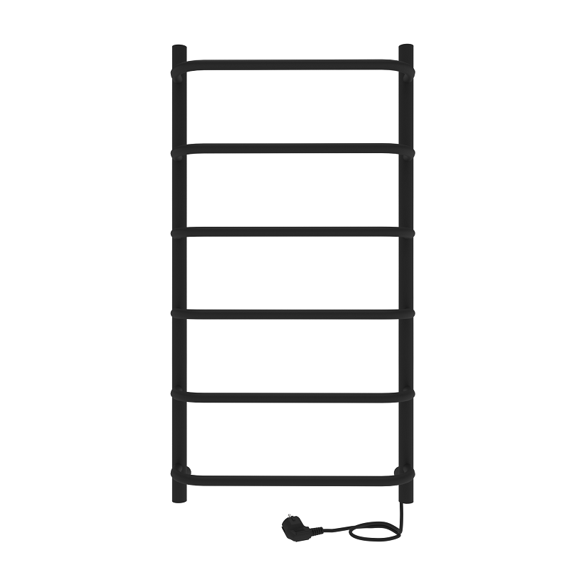 Изображение товара Электрический полотенцесушитель Indigo Embrace Electro 40x80 см черный муар