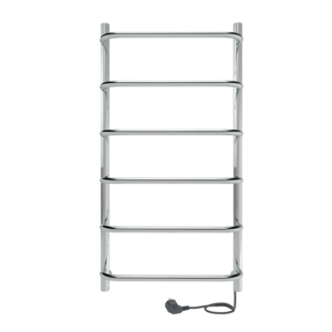 Изображение товара Электрический полотенцесушитель Indigo Embrace Electro 40x80 см хром с 6 перекладинами