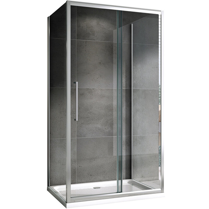 Изображение товара Душевой уголок Abber Schwarzer Diamant AG30170H-S75-S75 с прозрачным стеклом