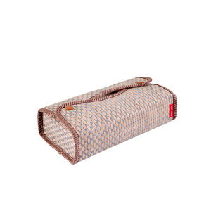 Изображение товара Стильная салфетница Casy Home ротанг белая для бумажных салфеток 24x12x6 см