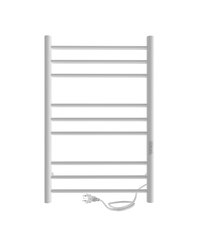 Изображение товара Indigo Line Trinity Electro электрический полотенцесушитель 50x80 см белый матовый