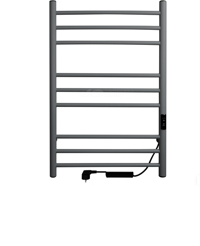 Изображение товара Электрический полотенцесушитель Indigo Line Trinity Electro 50х80 см нержавеющая сталь серый