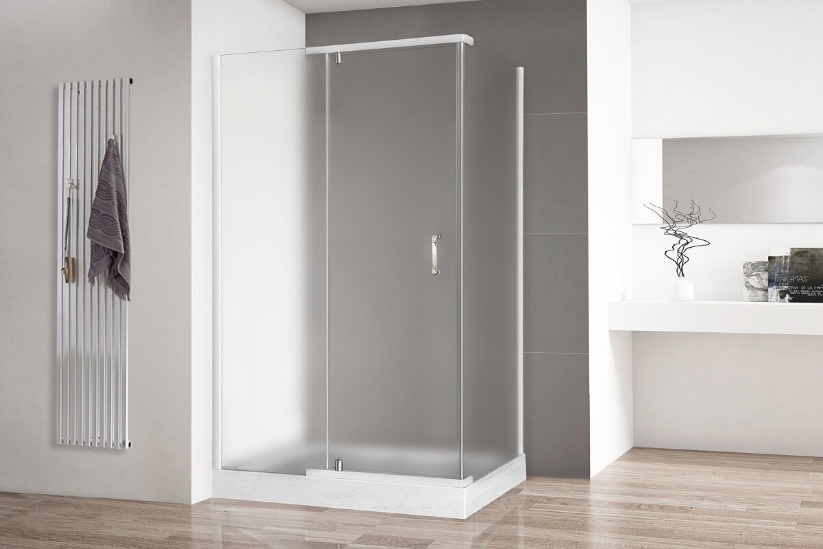 Изображение товара Душевой уголок Royal Bath HPV, 120 x 90 x 213 см, стекло матовое, профиль белый, RB9120HPV-C Изображение товара Душевой уголок Royal Bath HPV, 120 x 90 x 213 см, стекло матовое, профиль белый, RB9120HPV-C