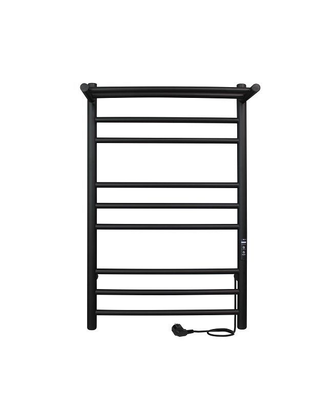 Изображение товара Электрический полотенцесушитель Indigo Line Trinity Electro 40x80 см черный муар с таймером