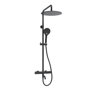 Изображение товара Душевая система WasserKRAFT, цвет - черный матовый, A288.160.078.BM Thermo