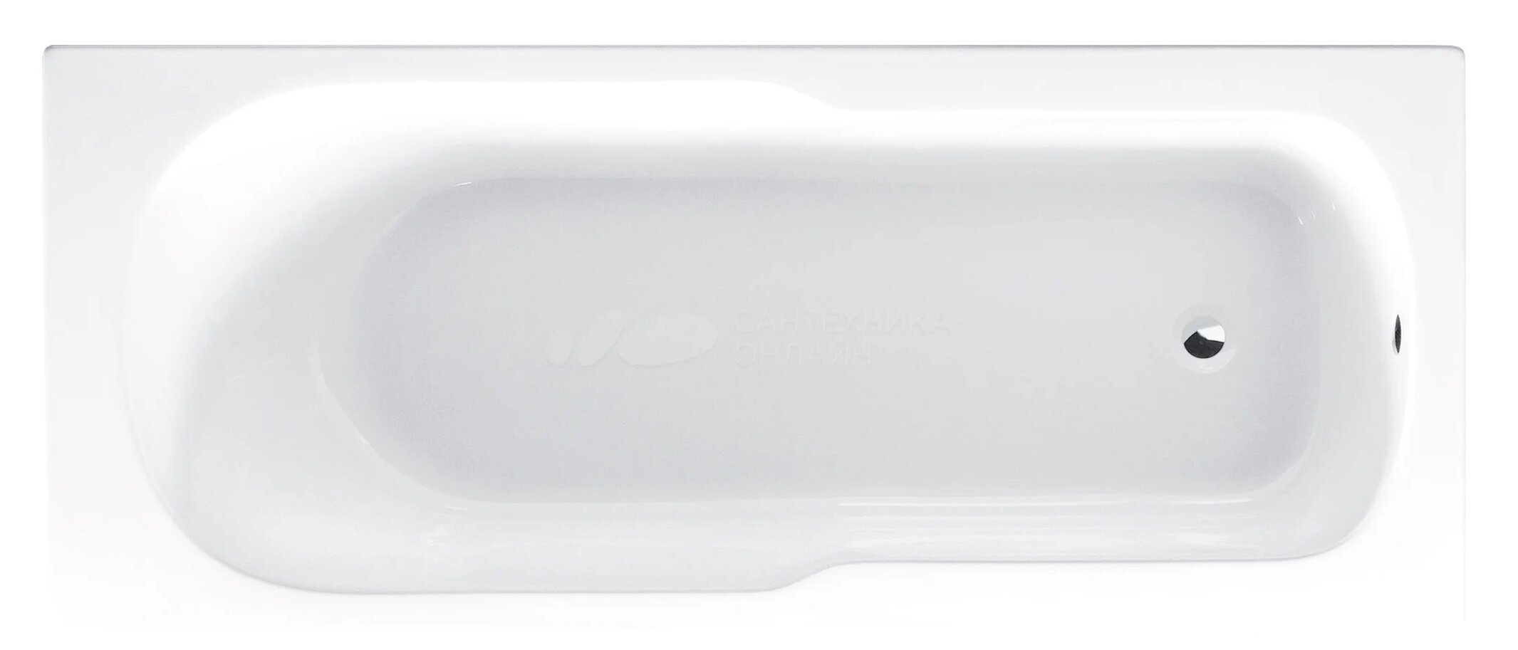 Изображение товара Ванна акриловая Artemis Flora 150 x 75 см белая