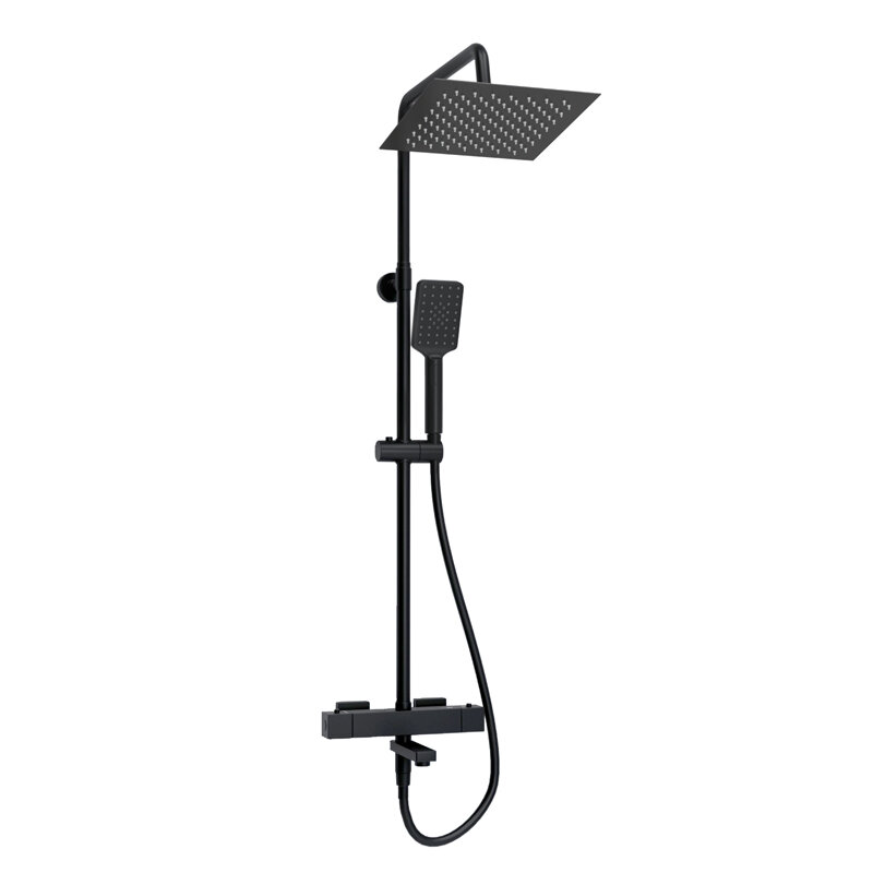 Изображение товара Душевая система WasserKRAFT A299.255.130.BM Thermo черный матовый